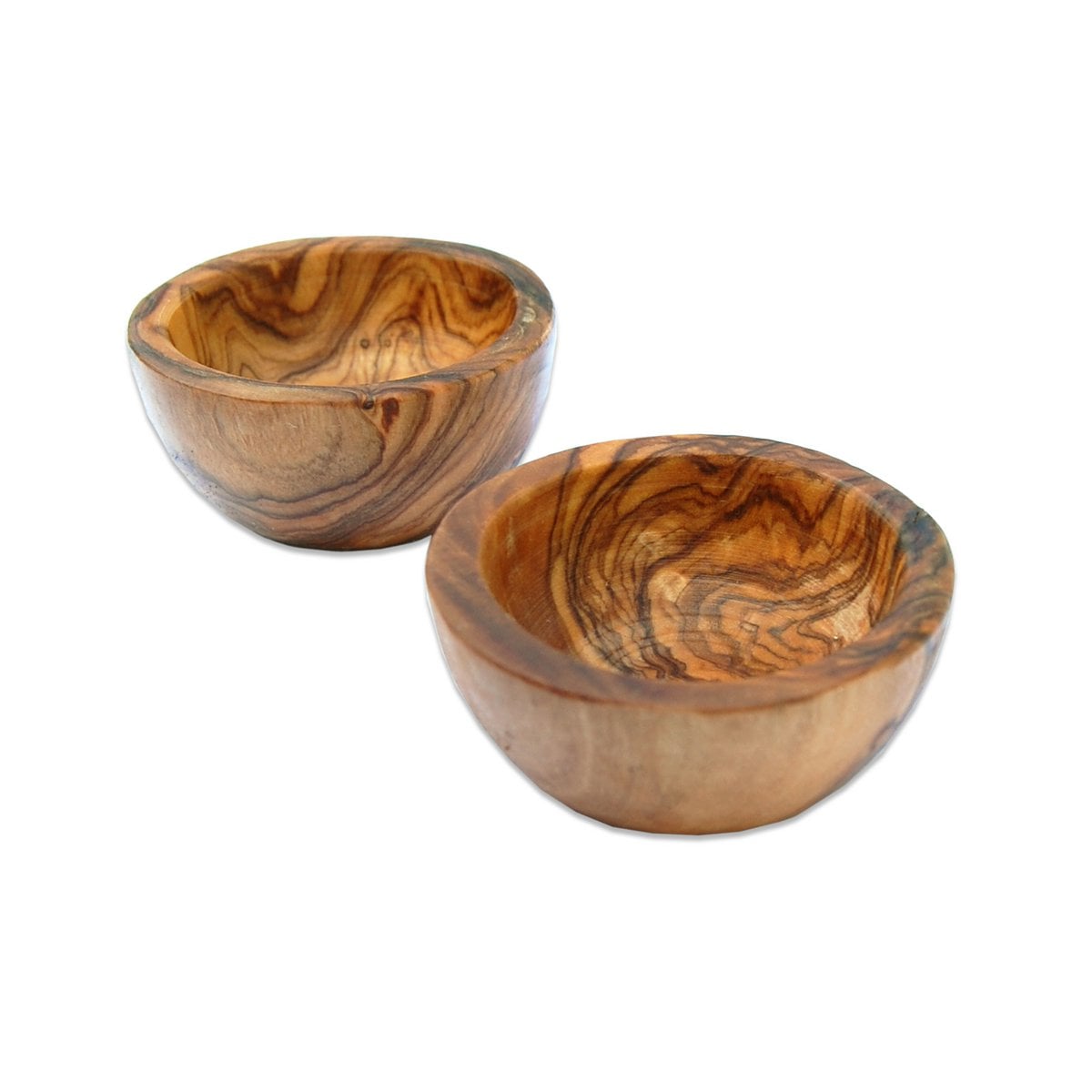 Set of 6 egg cups PICCOLO made of olive wood