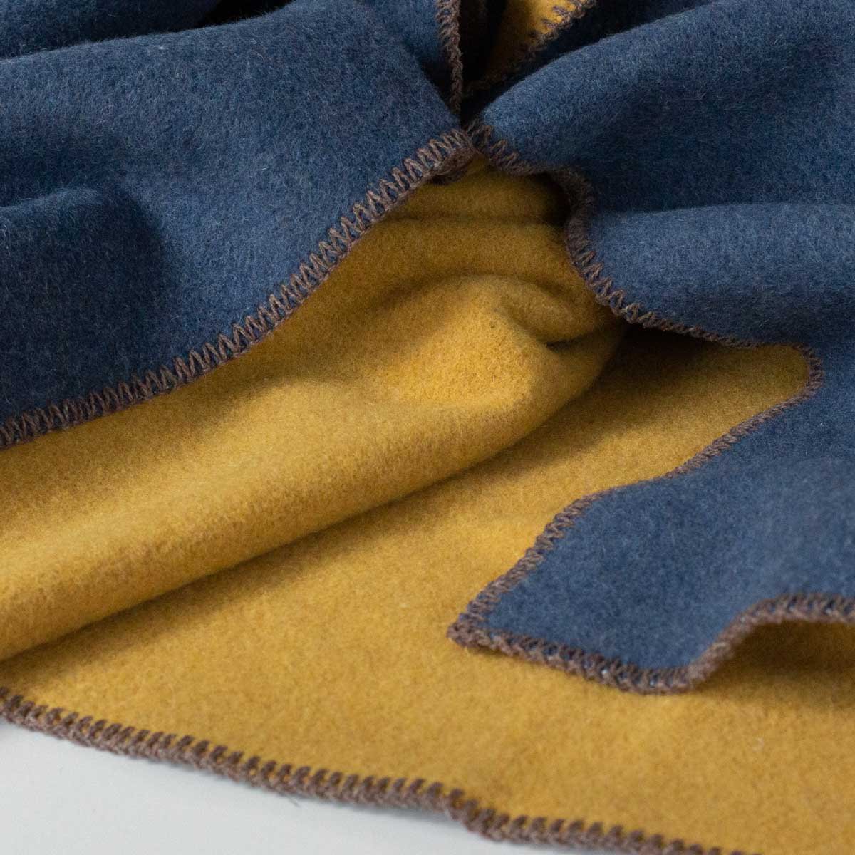 Merino wool bed blanket AEGEAN