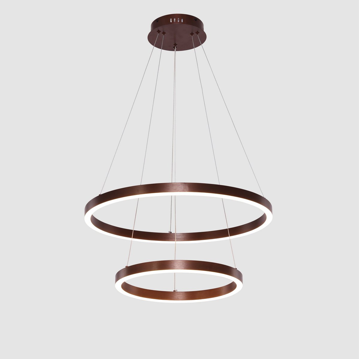 Hanging lamp Neo Coffee | 2-ring 40+60 cm