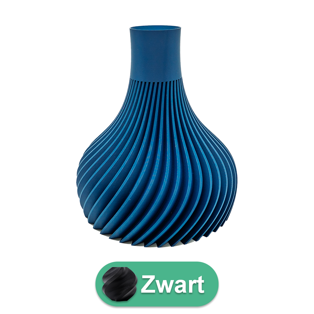 Virella 3D vase - 3D printed vase - Sustainable PLA - Suitable for artificial flowers