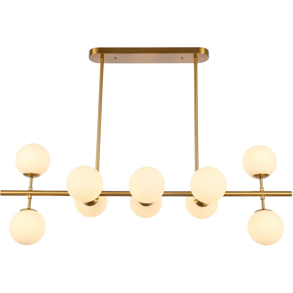 Hanging lamp Chrintine White Gold