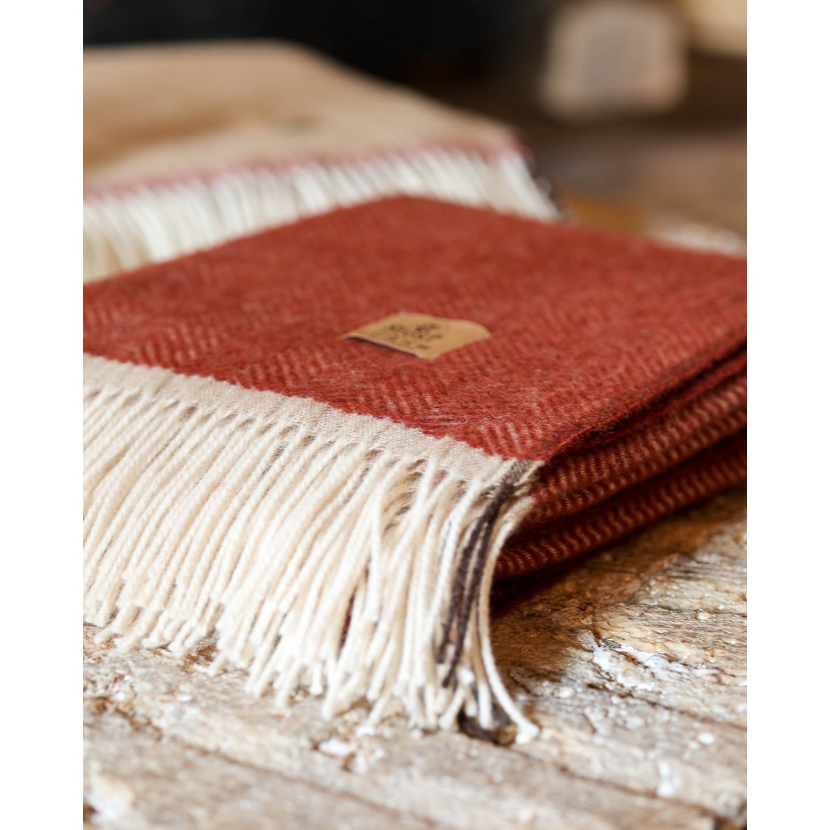 Wool Throw Blanket Denver Terra