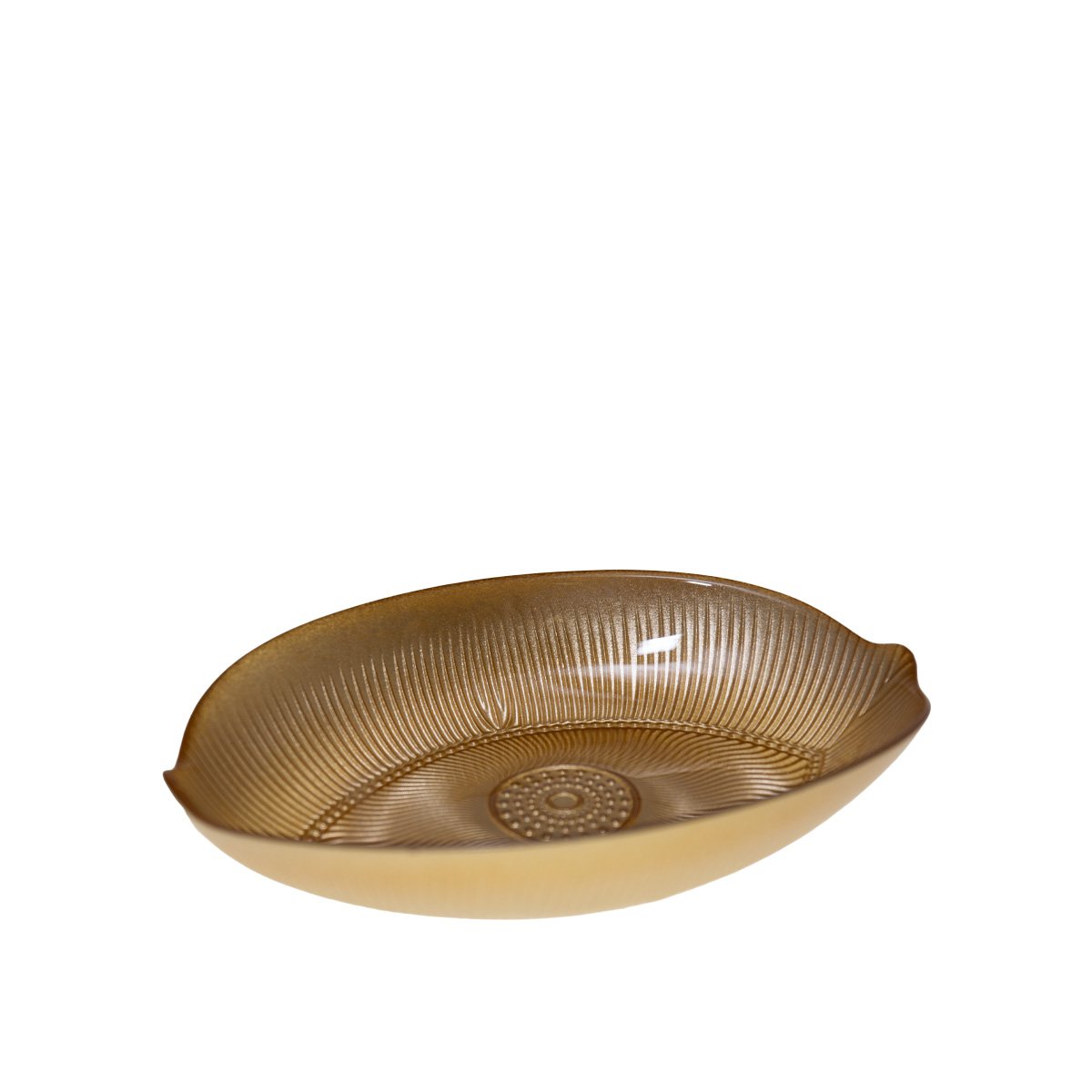 Guldöga oval kopp 15x21x4,5 cm