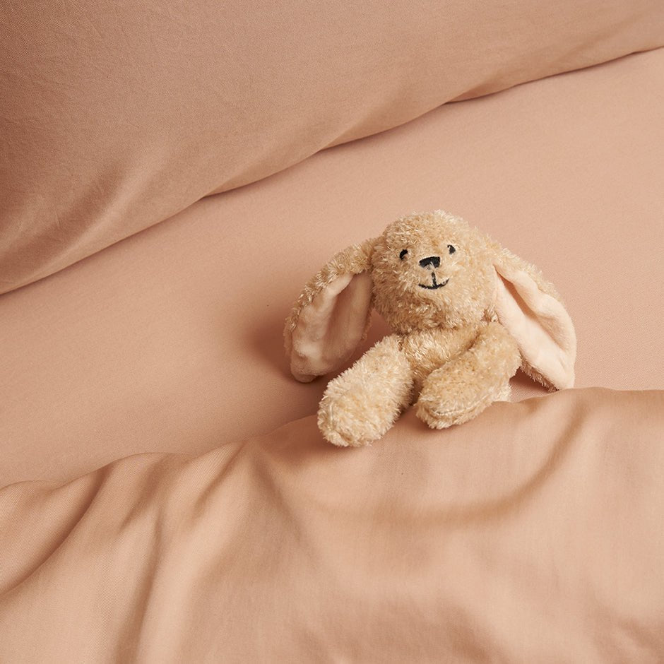 Barn – TENCEL™ twill påslakan persika