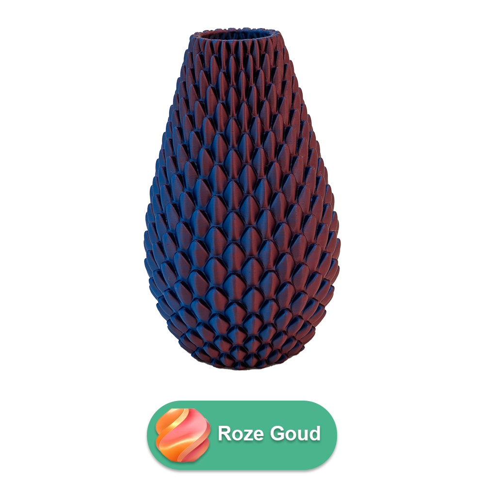 Myraka 3D vase - 3D printed vase - Sustainable PLA - Suitable for artificial flowers