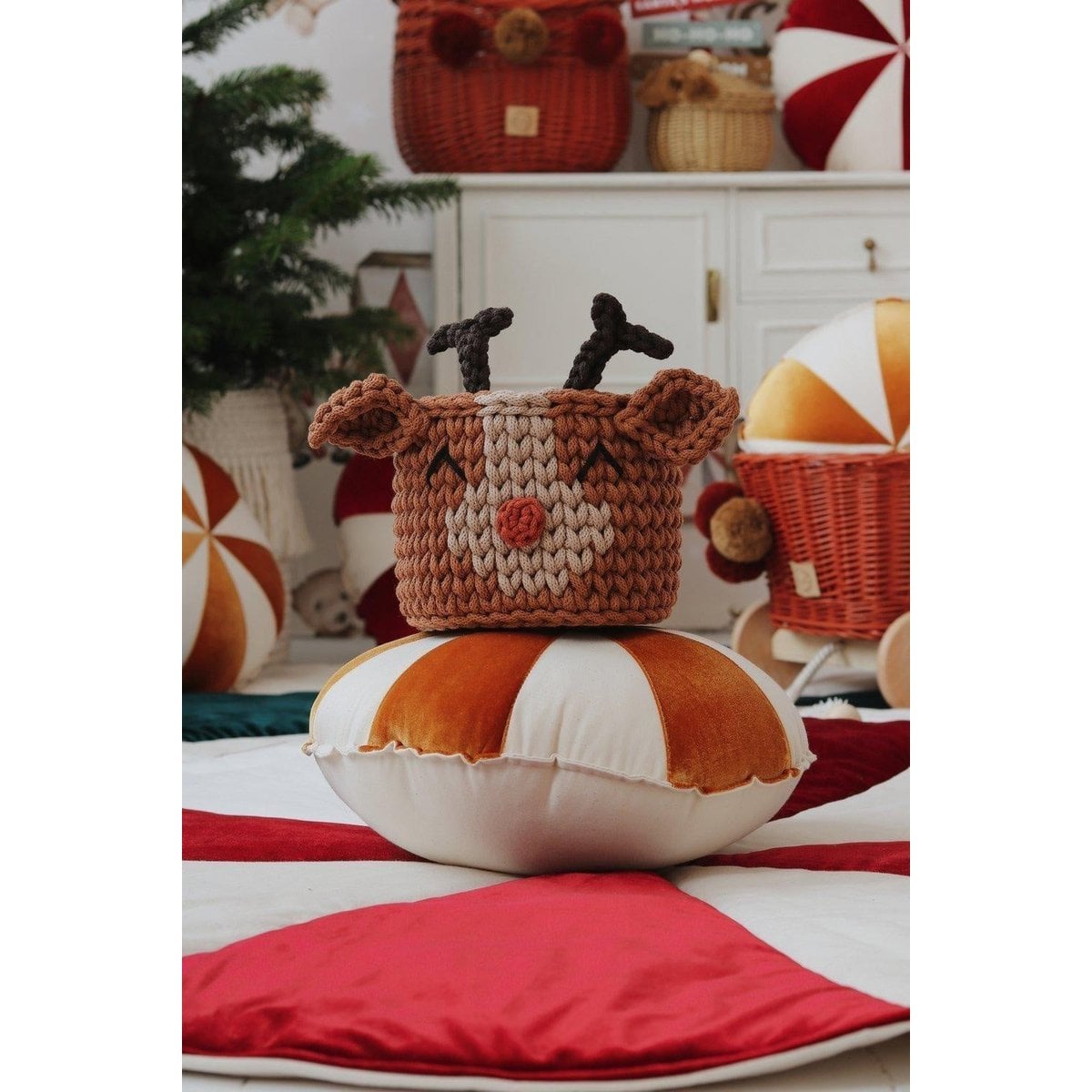 “Gold Candy” Patchwork Pillow