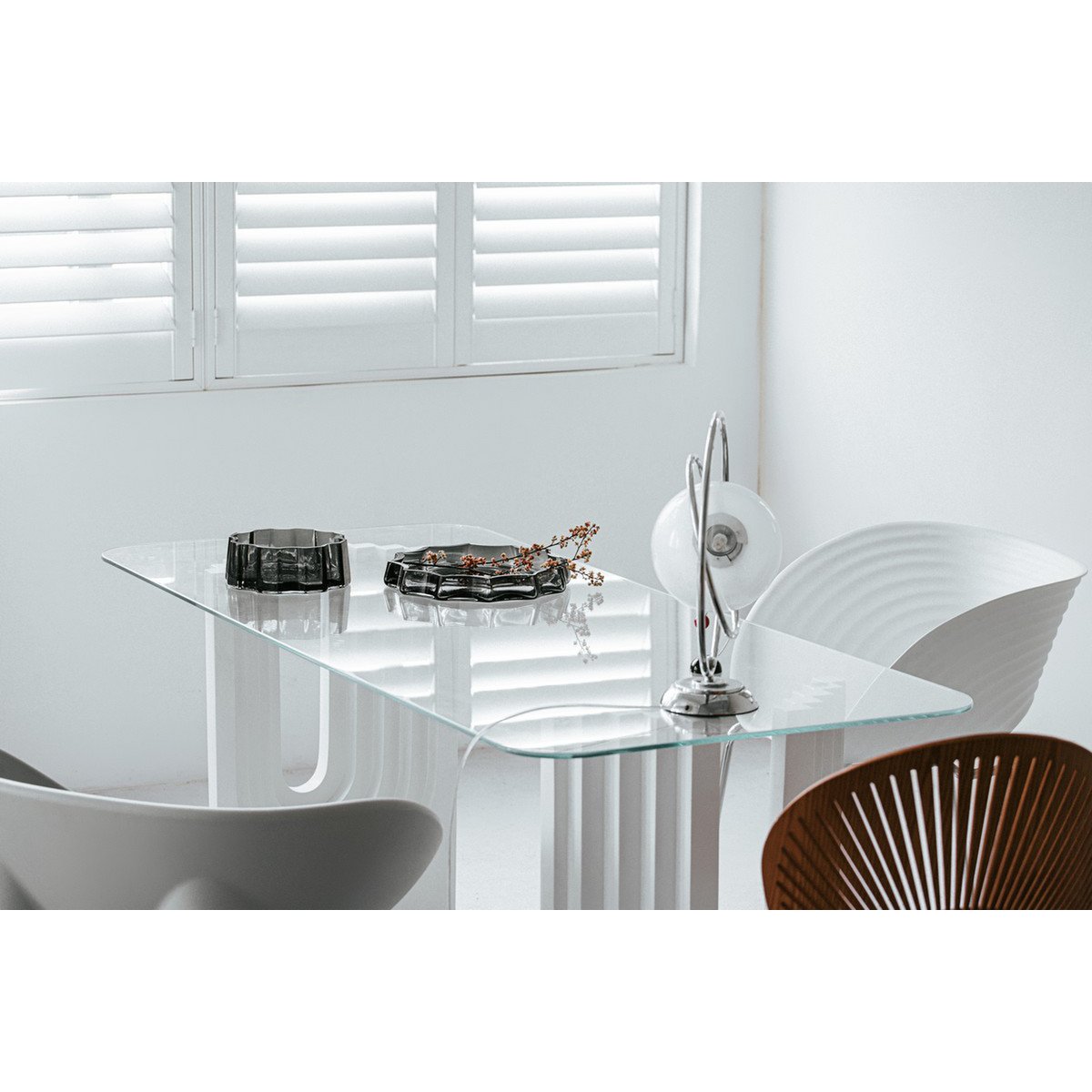 Modern-Classic Luxury bowl, stylish design, LENOX 08 Gray