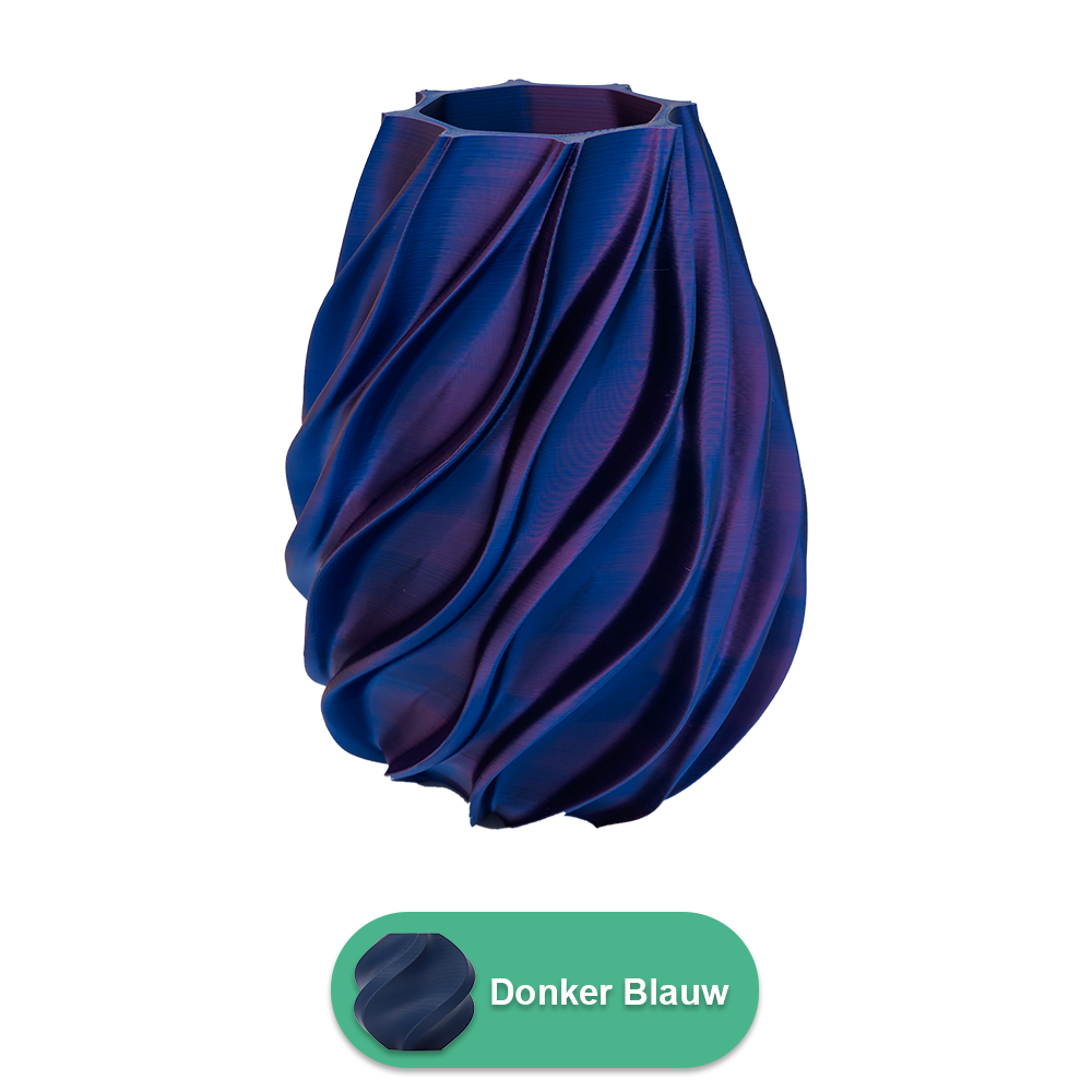 Oliva 3D vase - 3D printed vase - Sustainable PLA - Suitable for artificial flowers