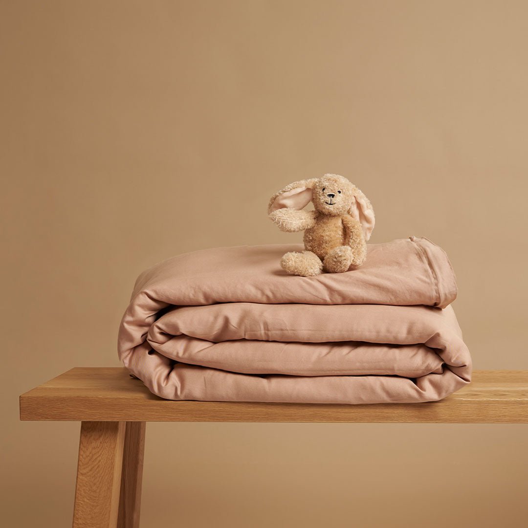 Barn – TENCEL™ twill påslakan persika