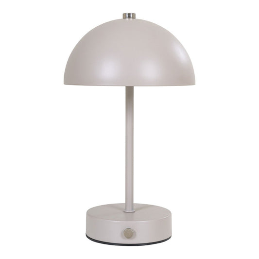 Holt LED bordslampa – Sand, Metall, Uppladdningsbar