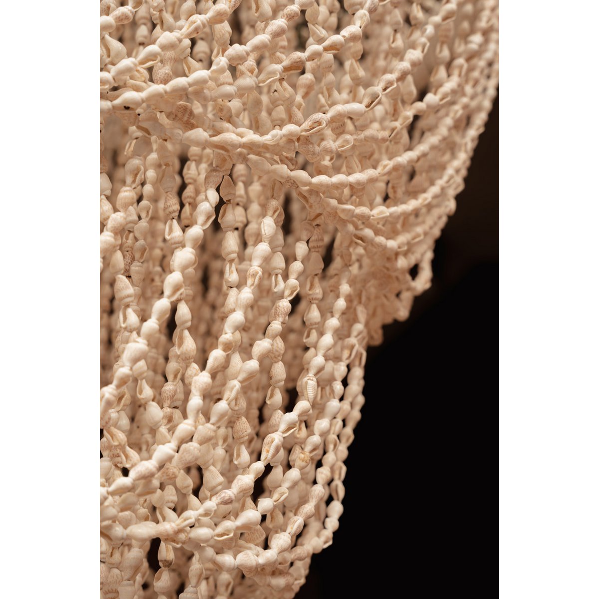 The Ocean Tower Shell Chandelier - Natural - L