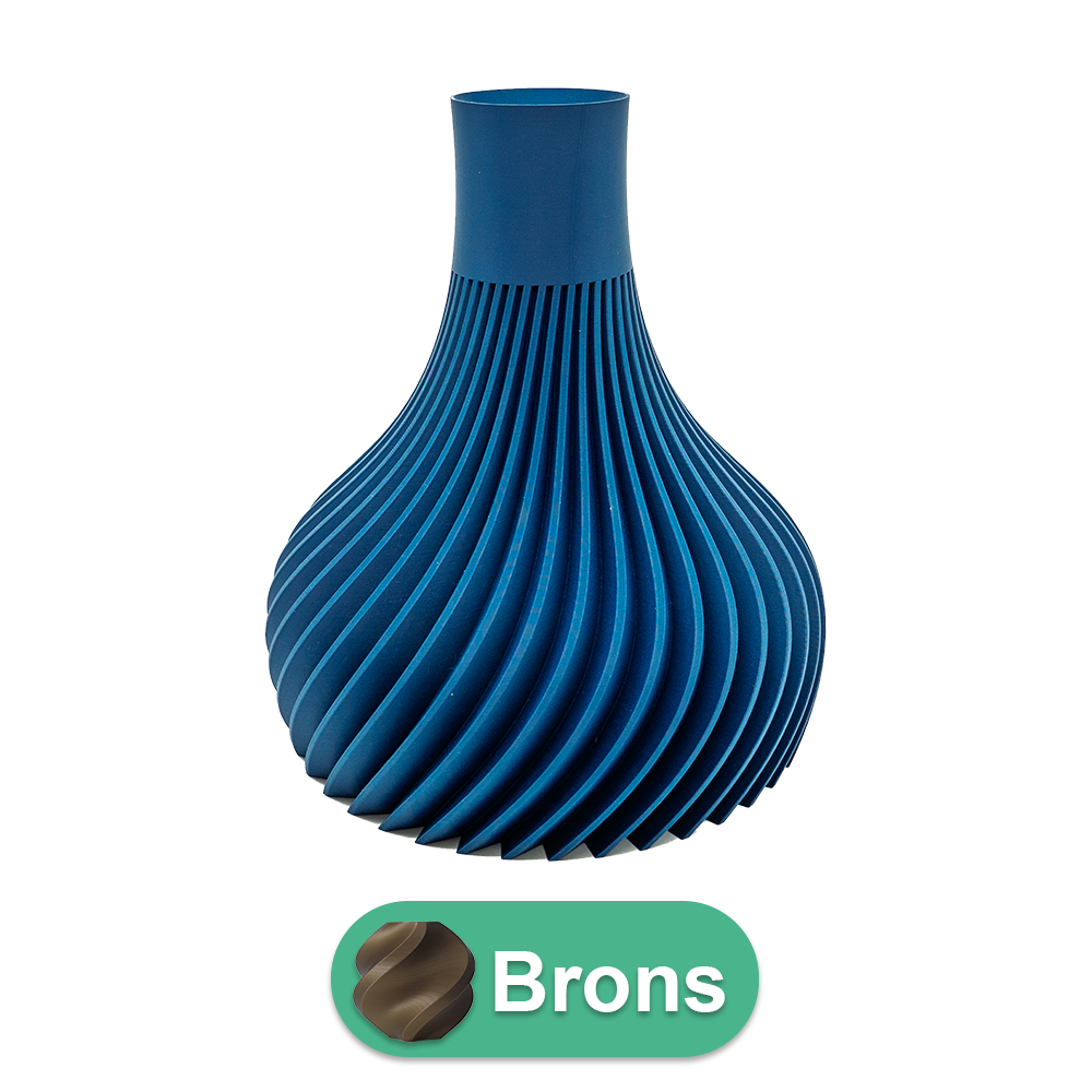 Virella 3D vase - 3D printed vase - Sustainable PLA - Suitable for artificial flowers