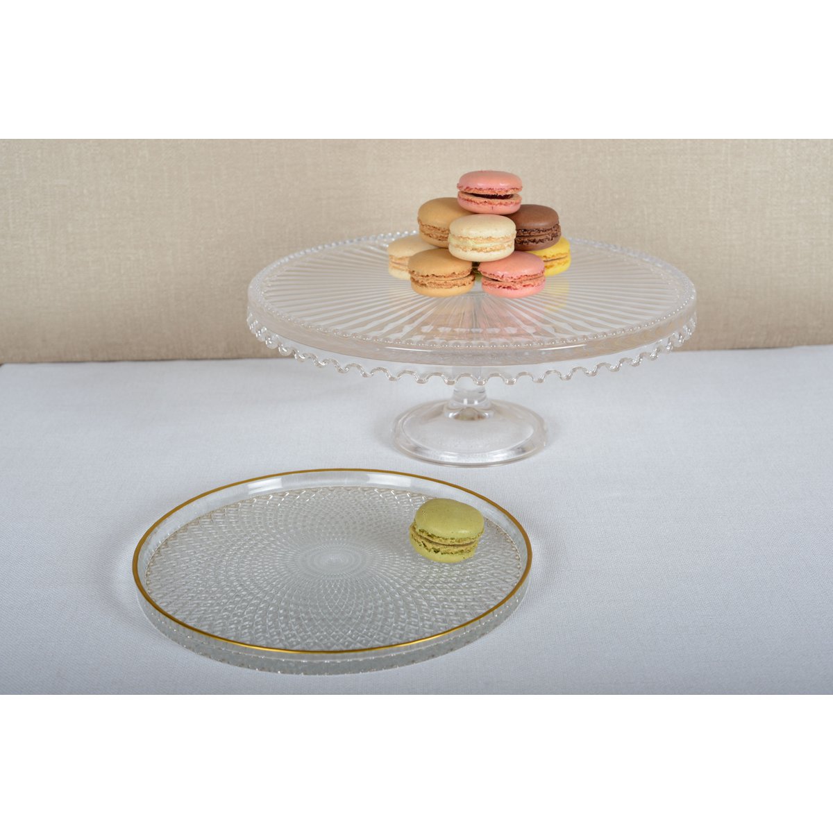 Small Glass Part Party Part 32x32x12cm