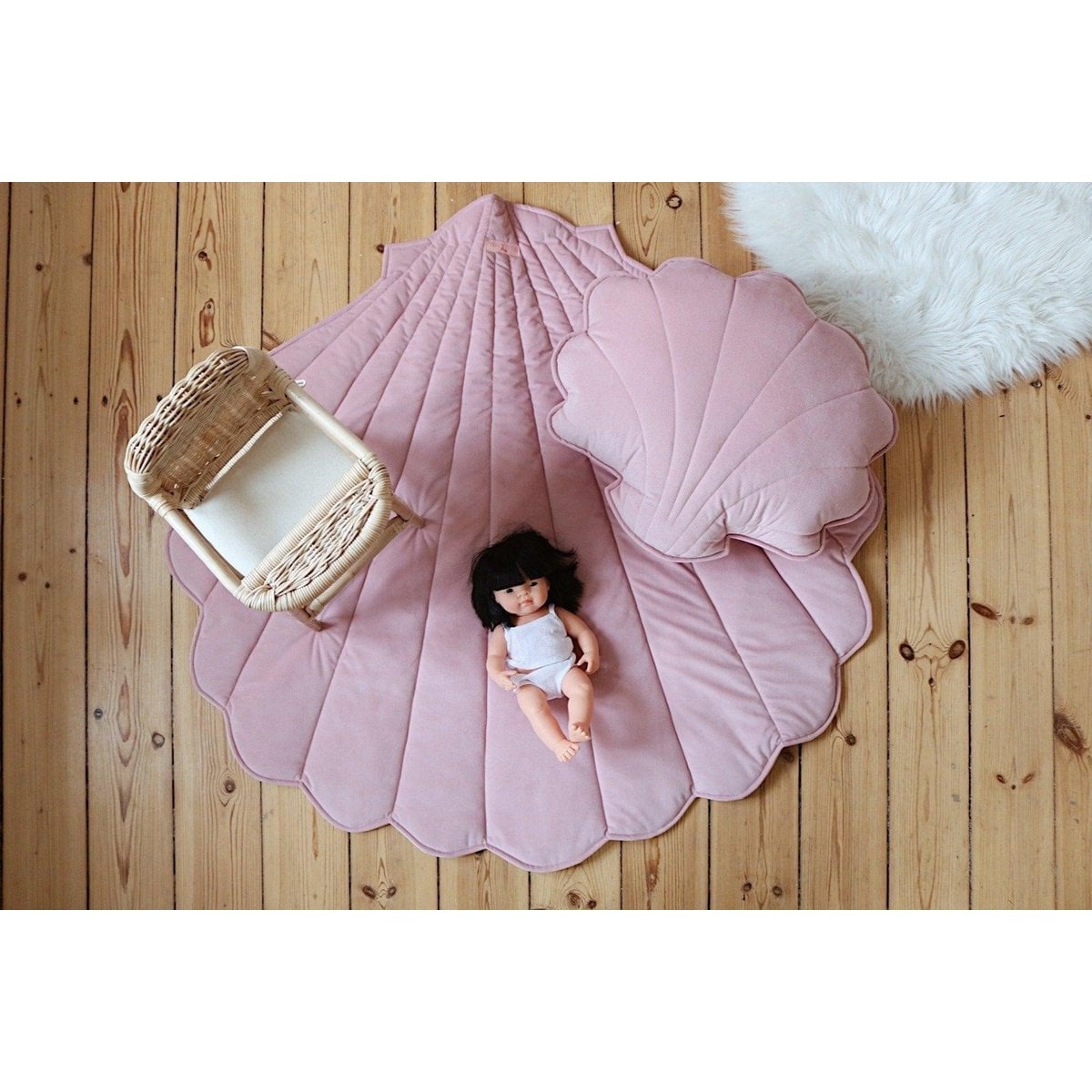 “Soft Pink” Velvet Shell Pillow