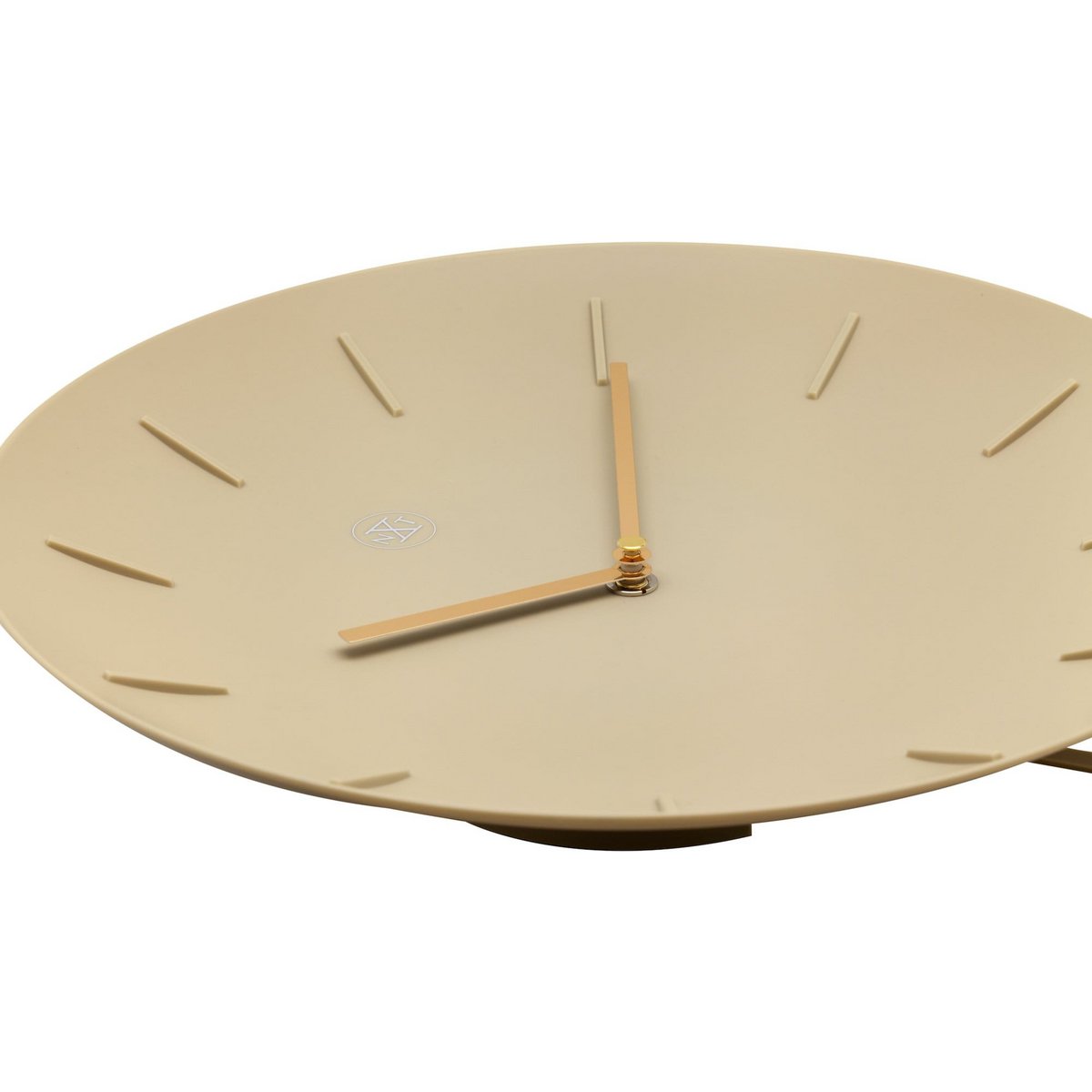 Wall clock - 30 cm - Plastic - 'Bowl'