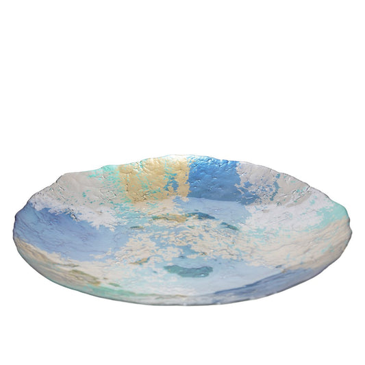 Turquoise and golden cut 50cm