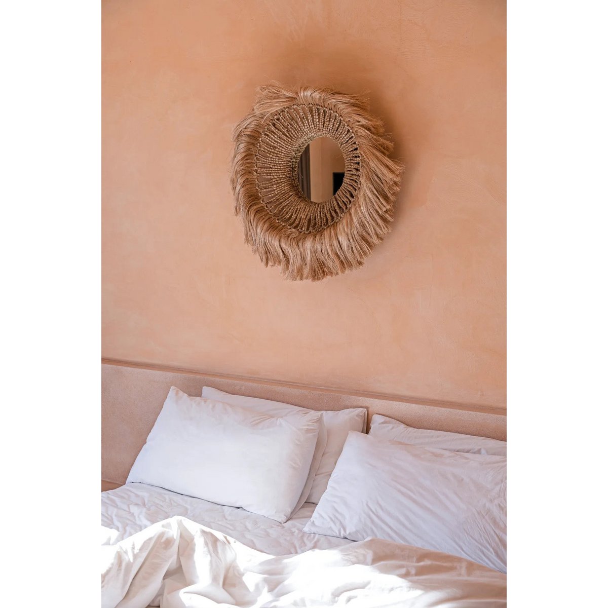 The Abaca Solomon Mirror - Natural