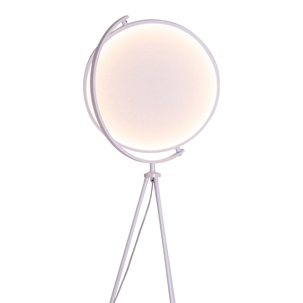 Textile floor lamp "Munega" h: 156cm