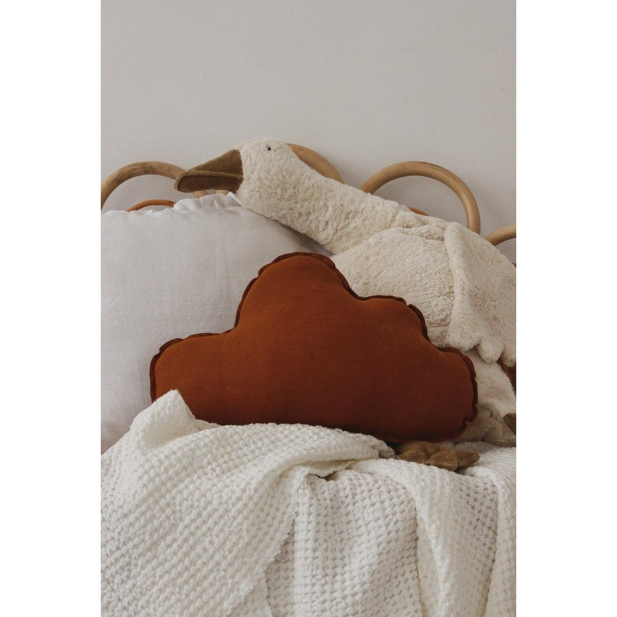 “Caramel” Linen Cloud Pillow