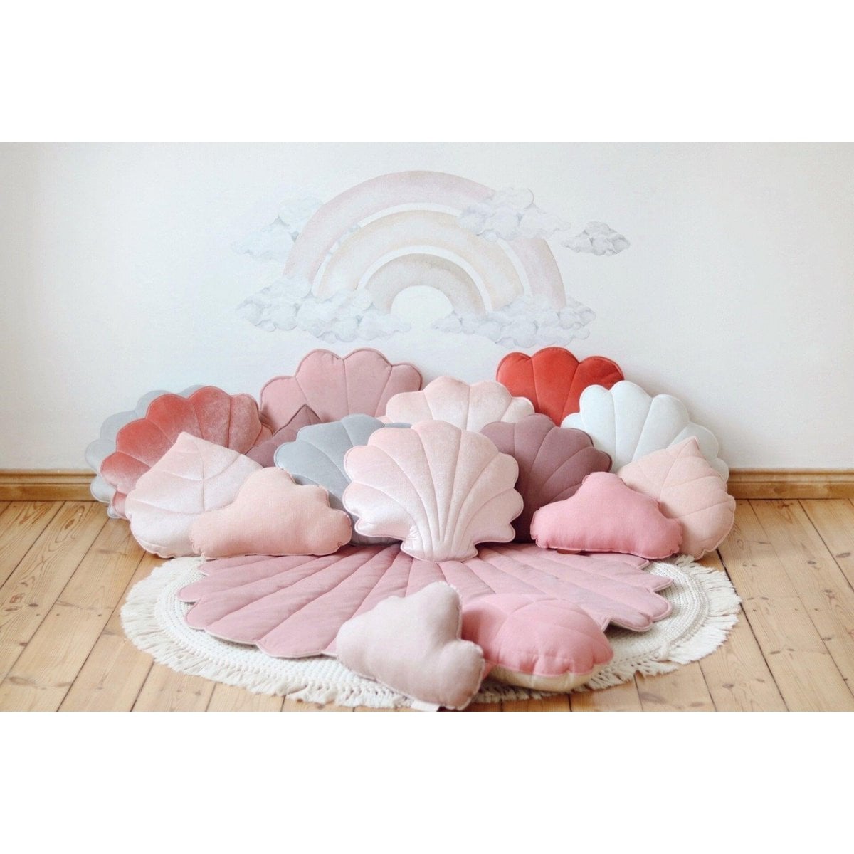 “Soft Pink” Velvet Shell Pillow