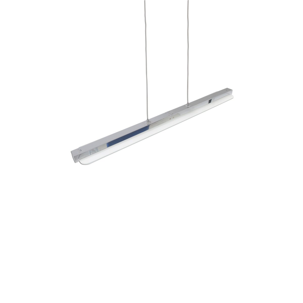 LED-pendellampa "Beam" totalt 18W, 100 cm lång, med fast inbyggda LED-lampor, dimbar, justerbar färgtemperatur, för matsal och kontor