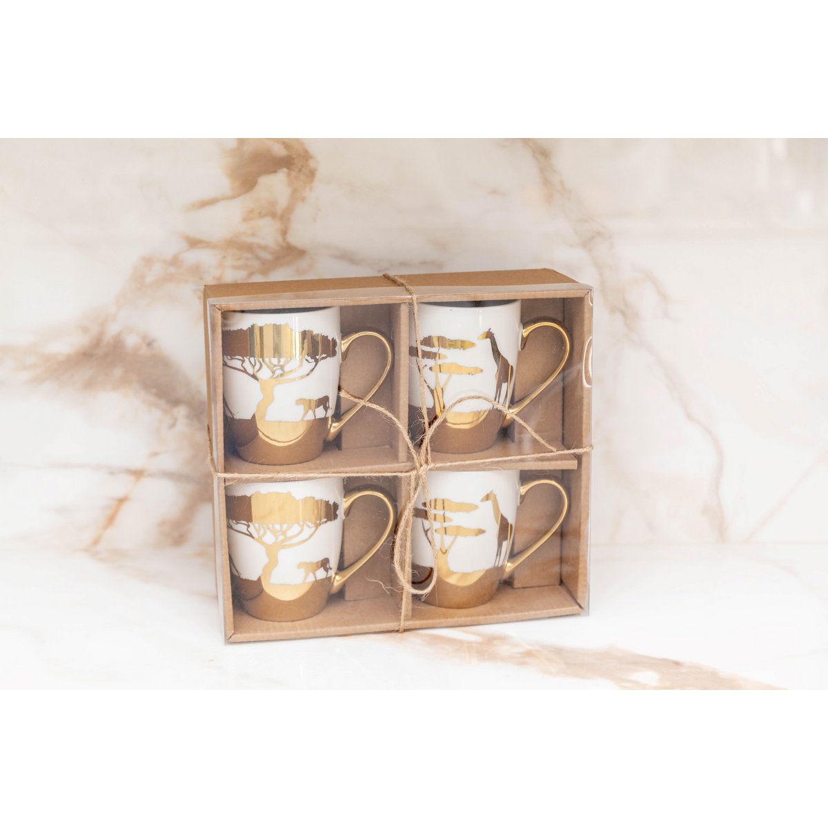 Golden mugs savannah - Lot of 4