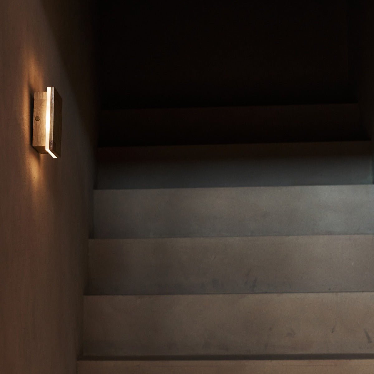 Lane Light Brown Cordless Wall Light