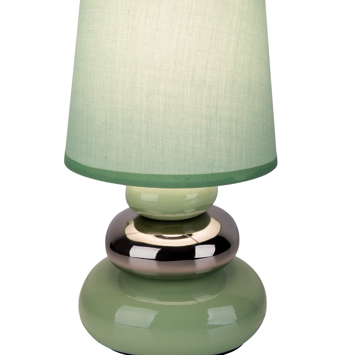 Keramik bordslampa "STONEY" mint - Klassisk - Bordslampa - - mint - E14 - ingen information