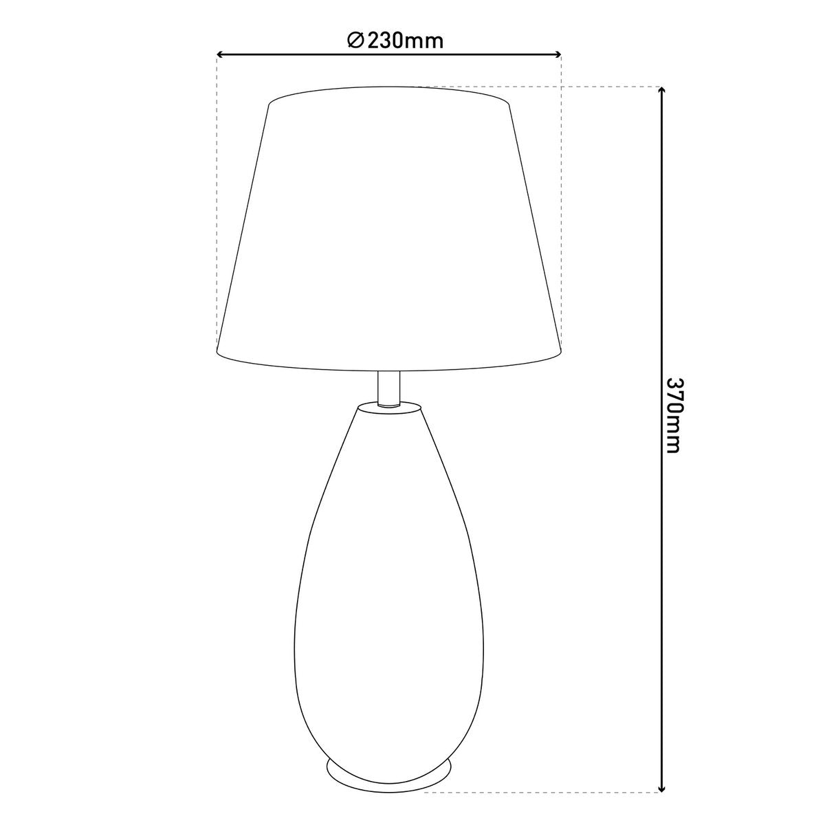 Ceramic table lamp H: 37cm "Simly Ceramics", table lamp made of ceramic, silver, with E14 socket, for dining room, living room, hallway or office, 31 cm high
