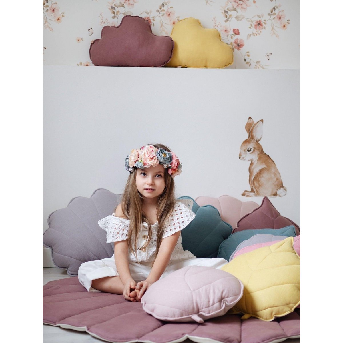 “Marsala” Linen Cloud Pillow