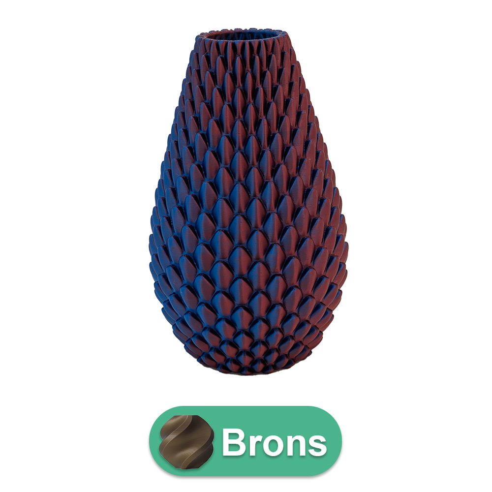 Myraka 3D vase - 3D printed vase - Sustainable PLA - Suitable for artificial flowers