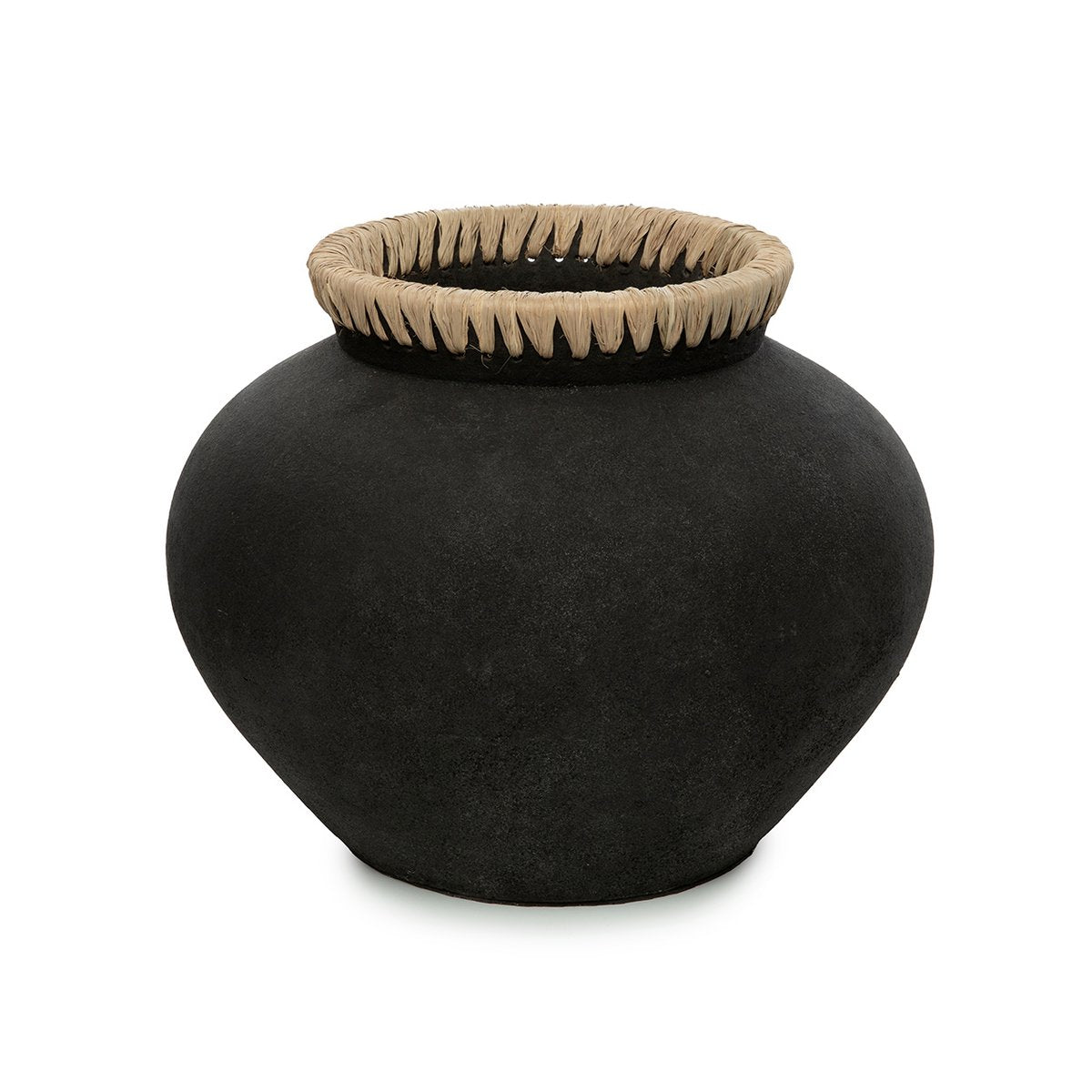 The Styly Vase - Black Natural - L