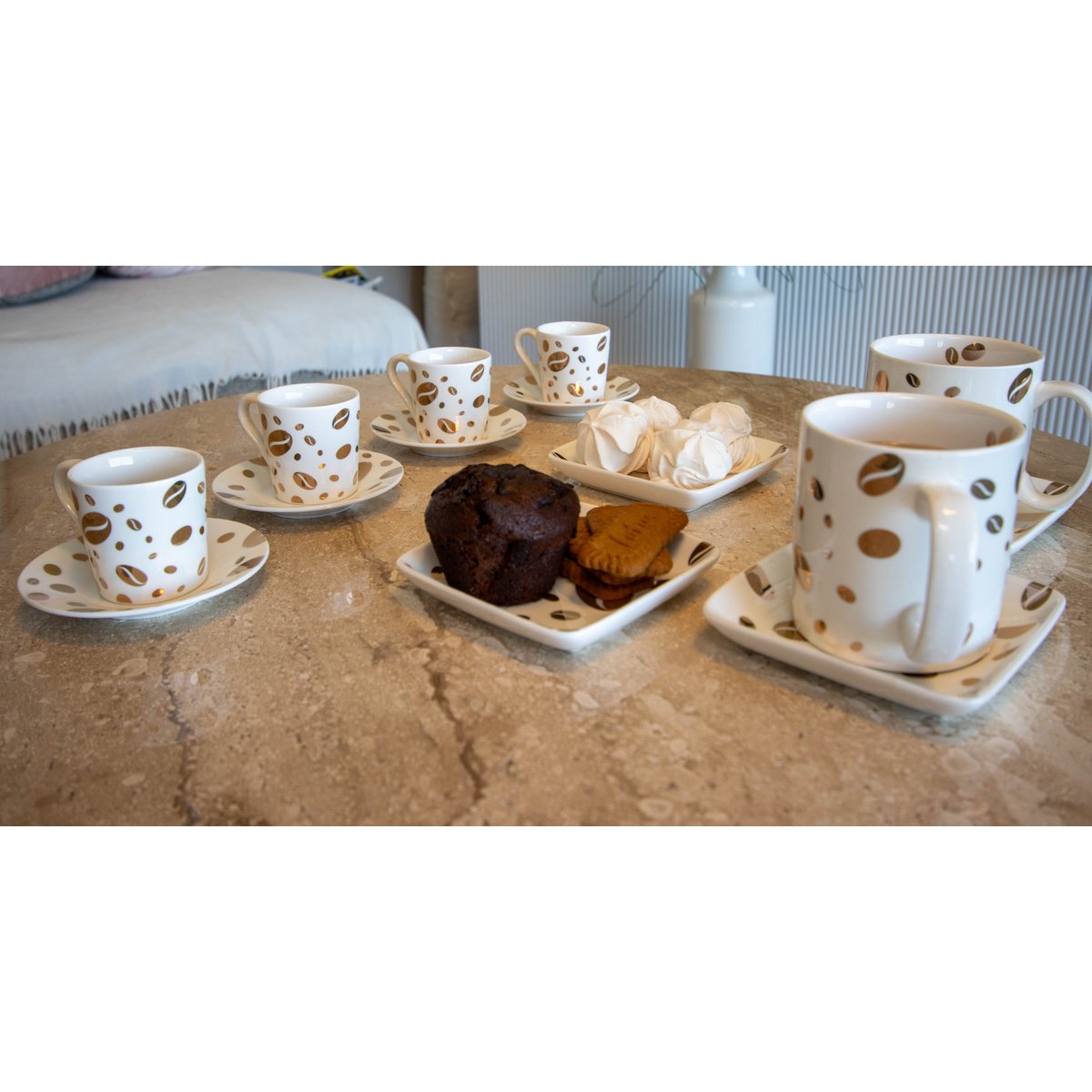 Kaffegruskoppar - Part om 4