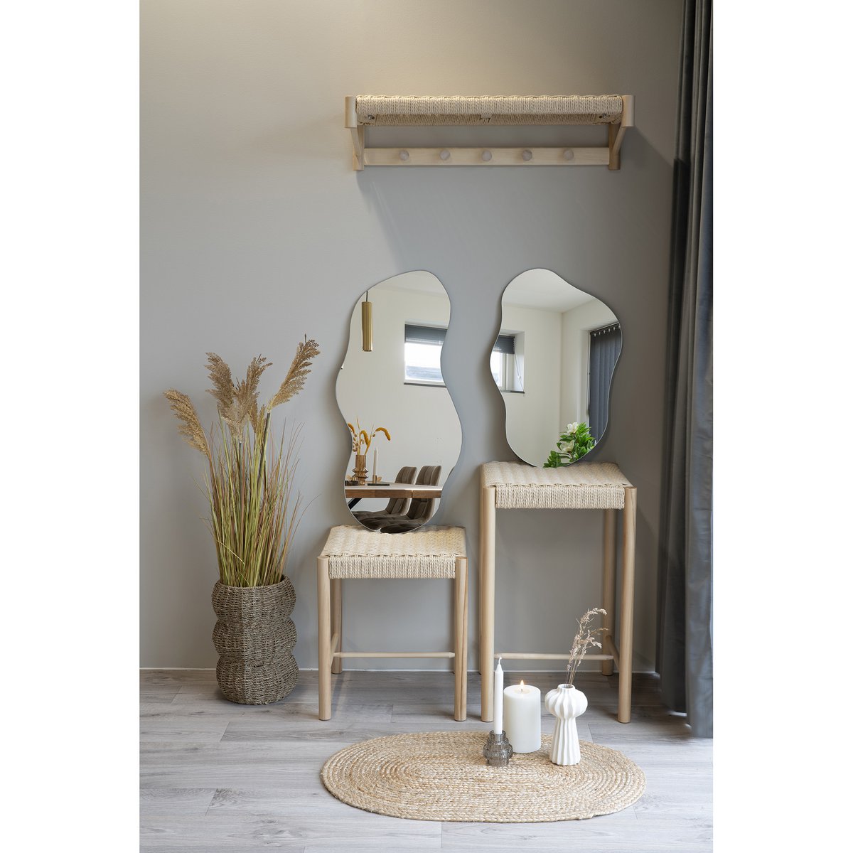 Palermo Mirror - Glass