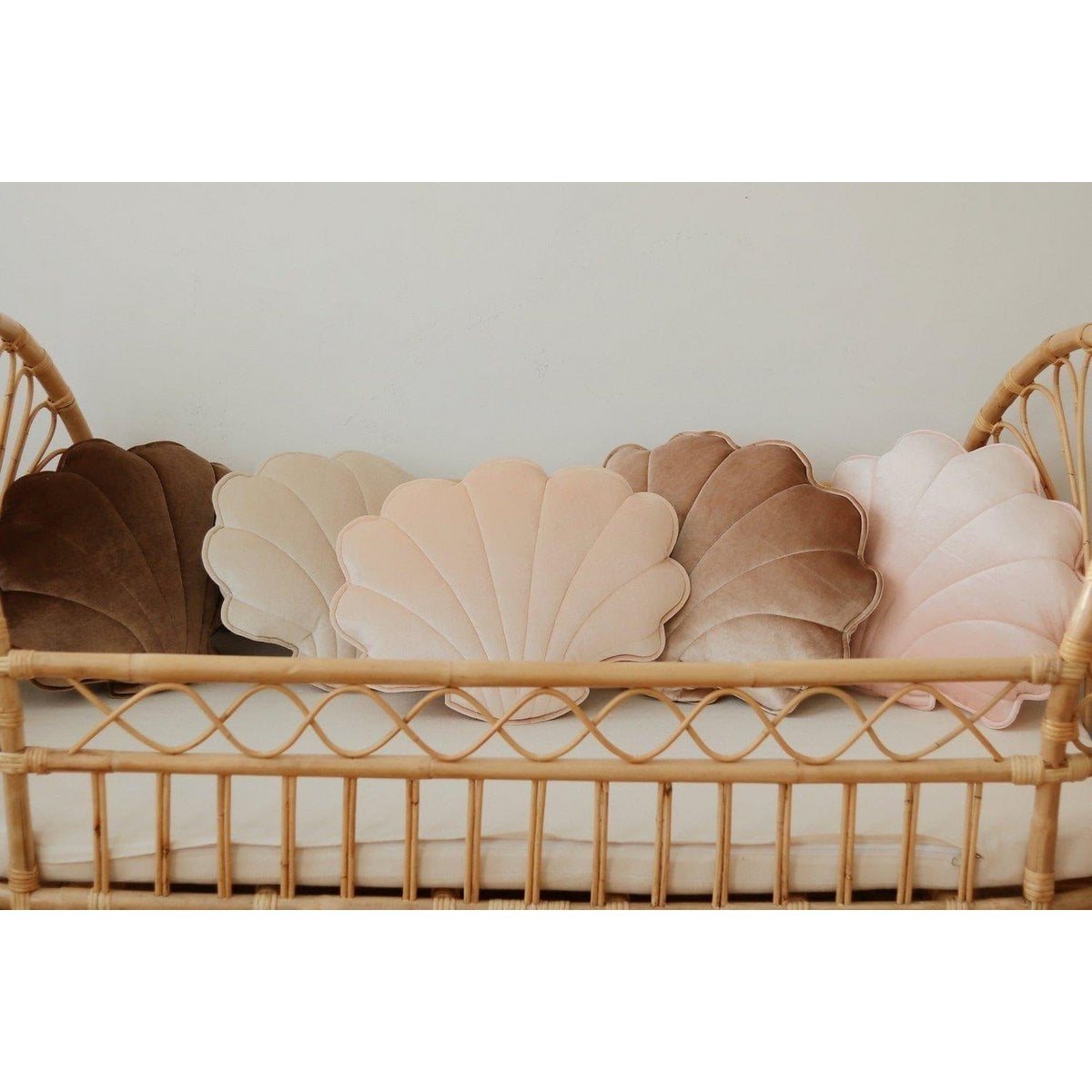 “Apricot Pearl” Velvet Shell Pillow