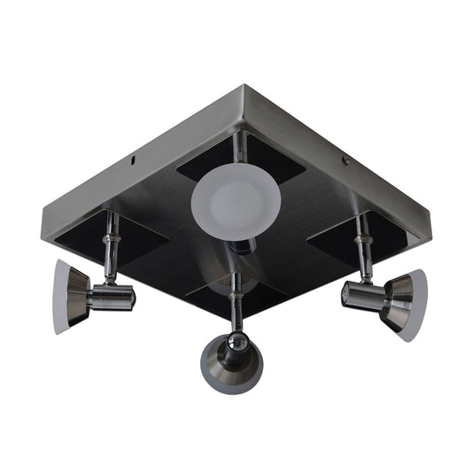 4 LED ceiling light "Jericho" d:28cm
