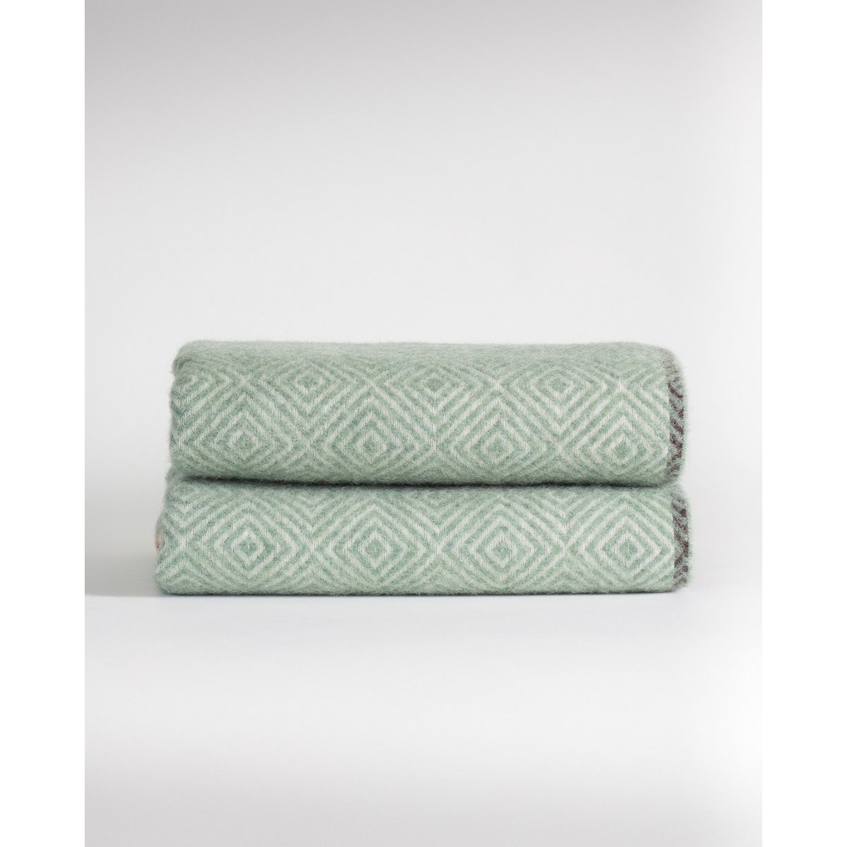 Wool Throw Blanket VENEZIA Grey