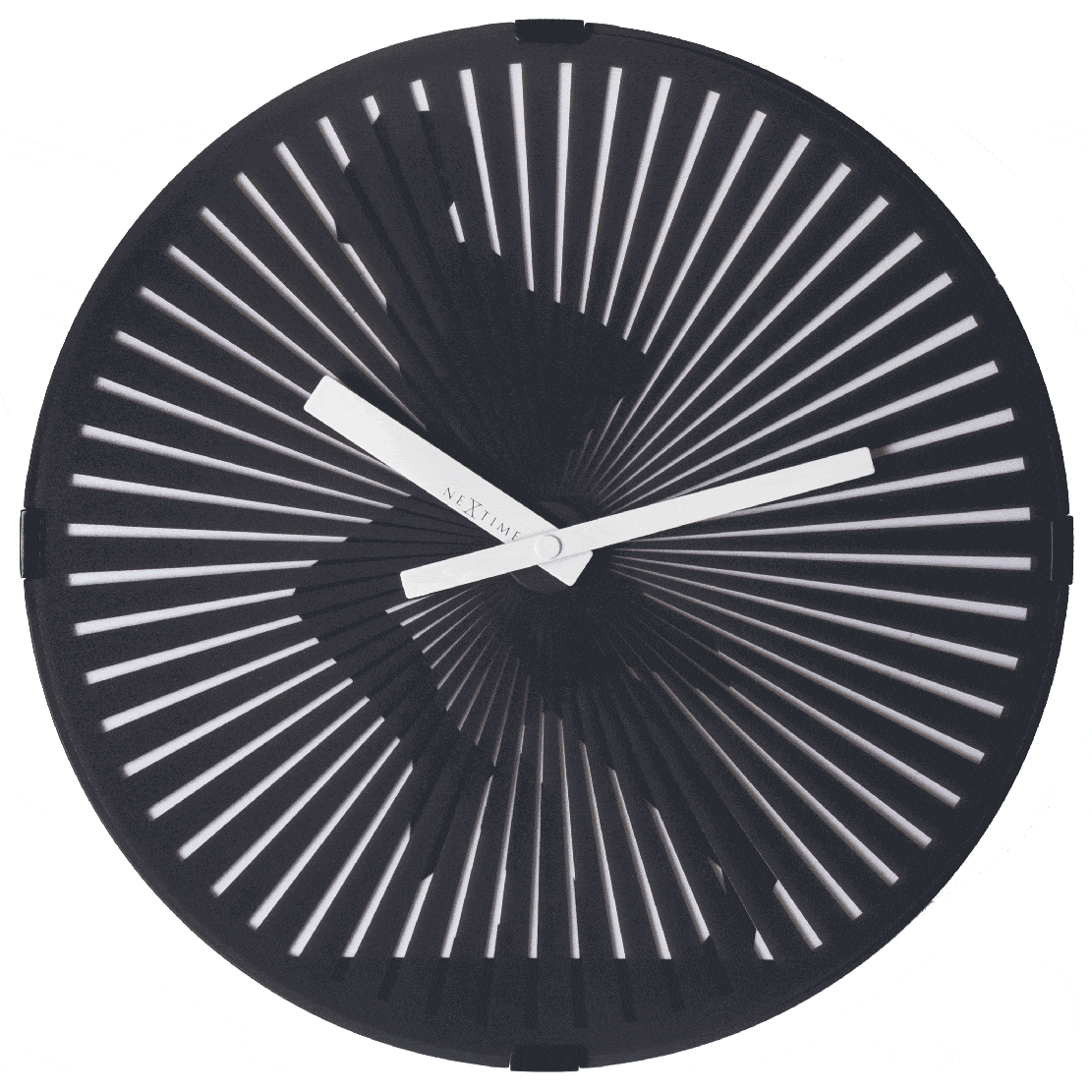 Wall clock- 30 cm - Plastic - Motion clock- 'Running Man'