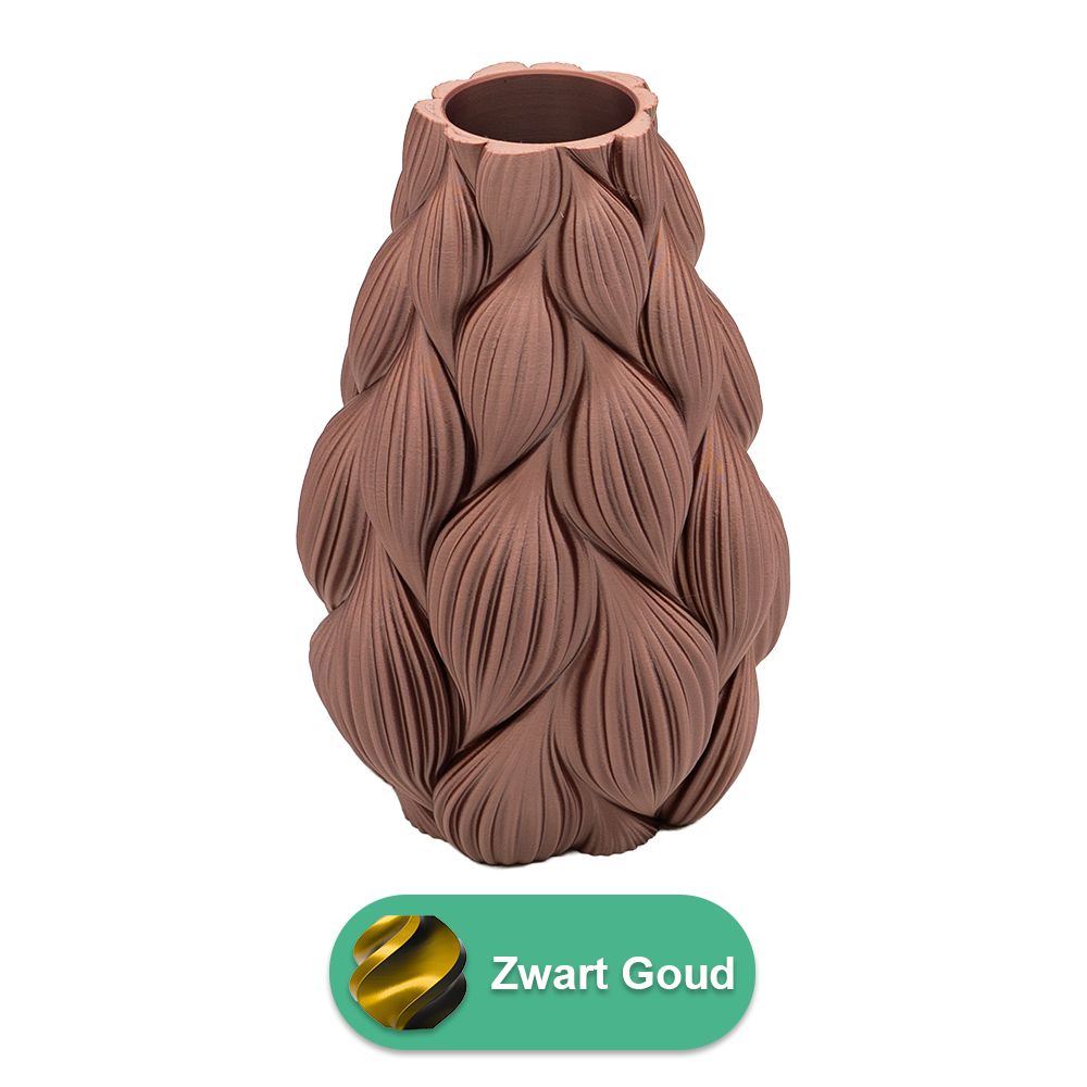 Lamina 3D-vas - 3D-printad vas - Hållbar PLA - Lämplig för konstgjorda blommor