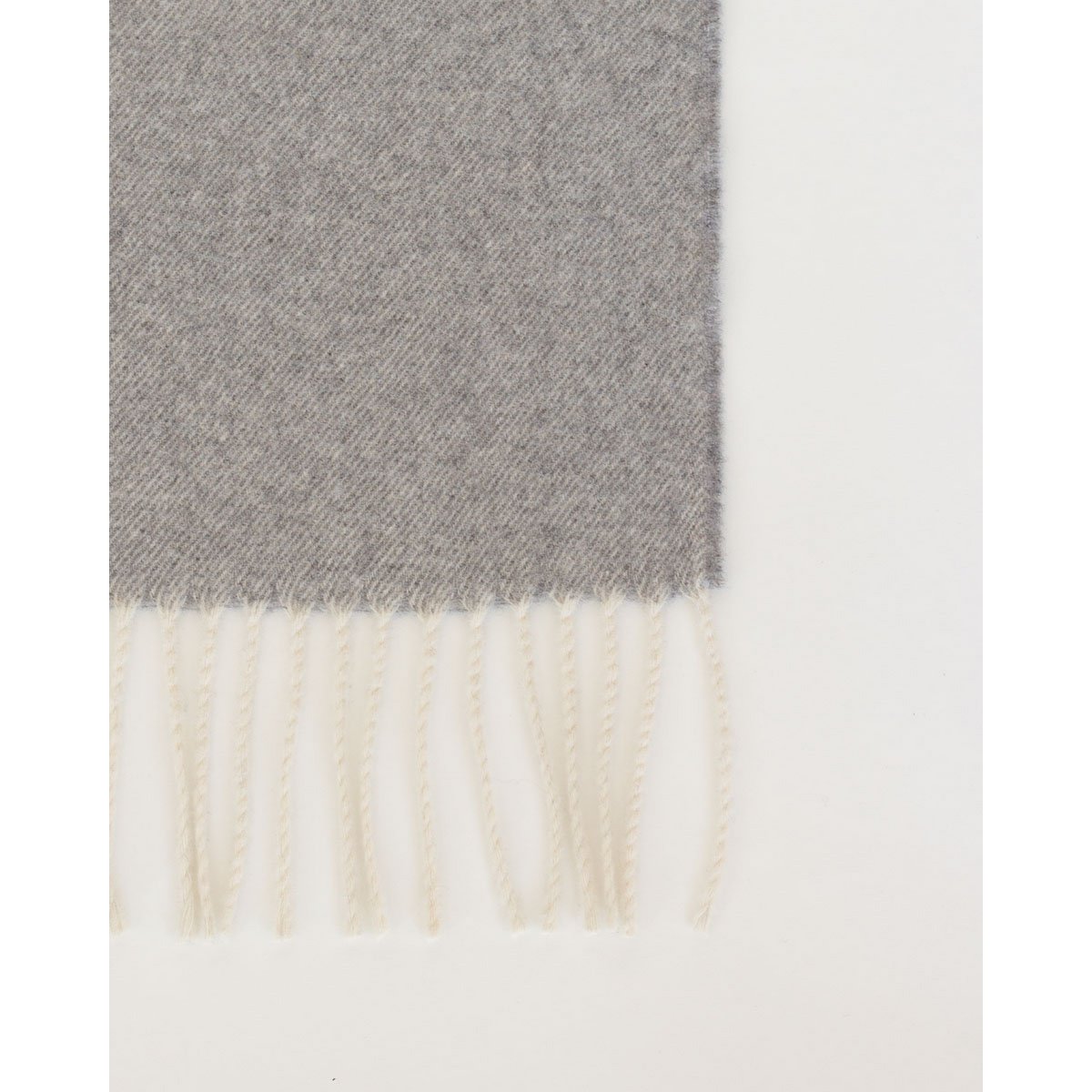 Merino/cashmere Throw Blanket TIBET grey