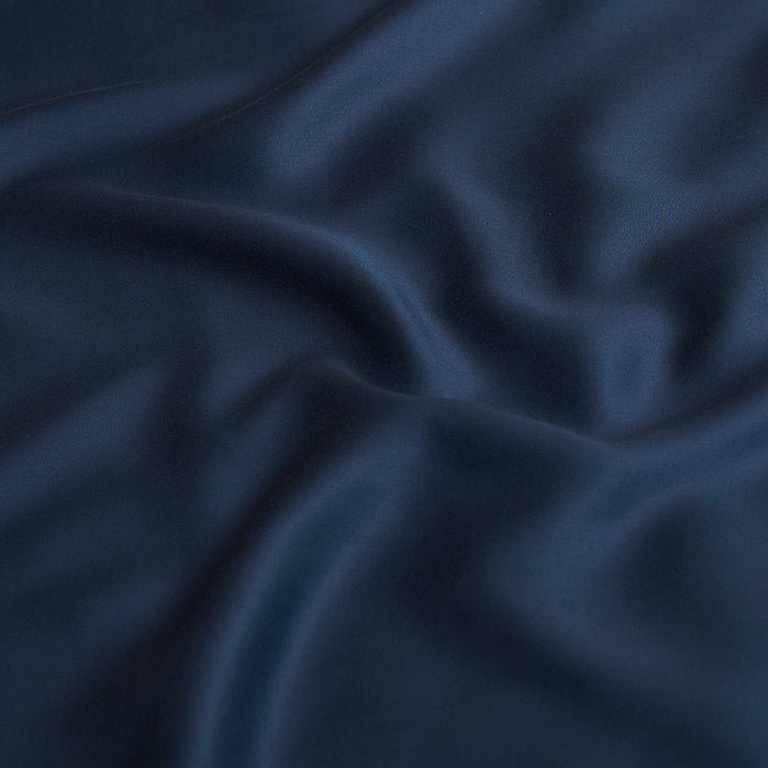 Barn - TENCEL™ Satin Påslakan Mörkblå
