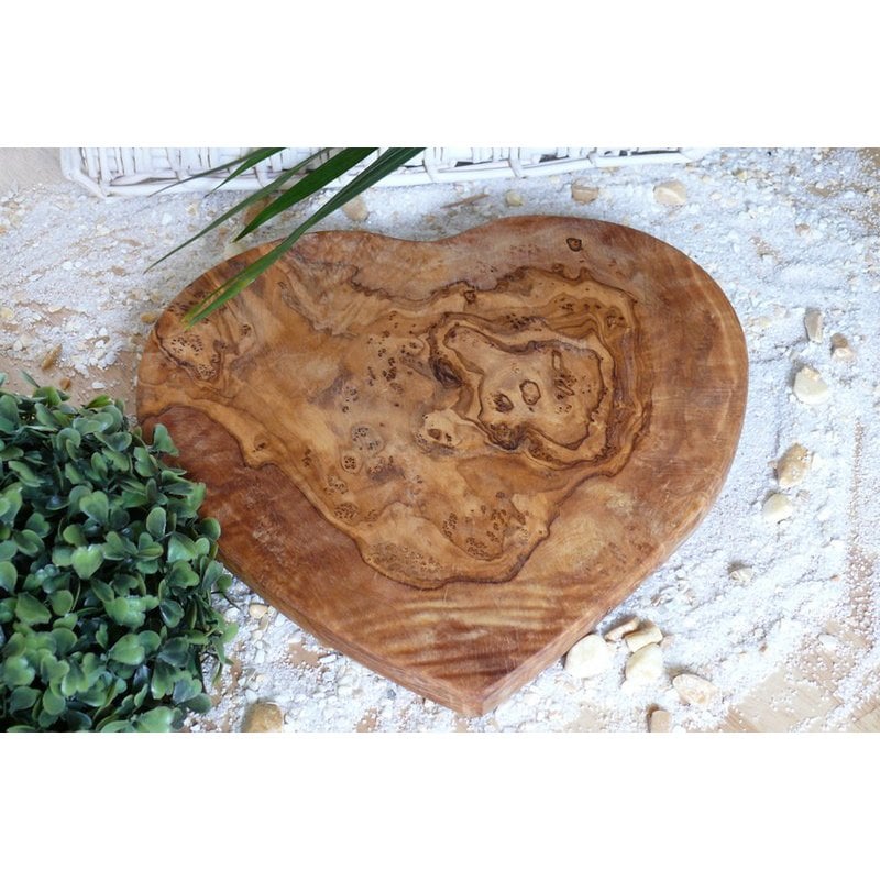 Heart-shaped breakfast board, great