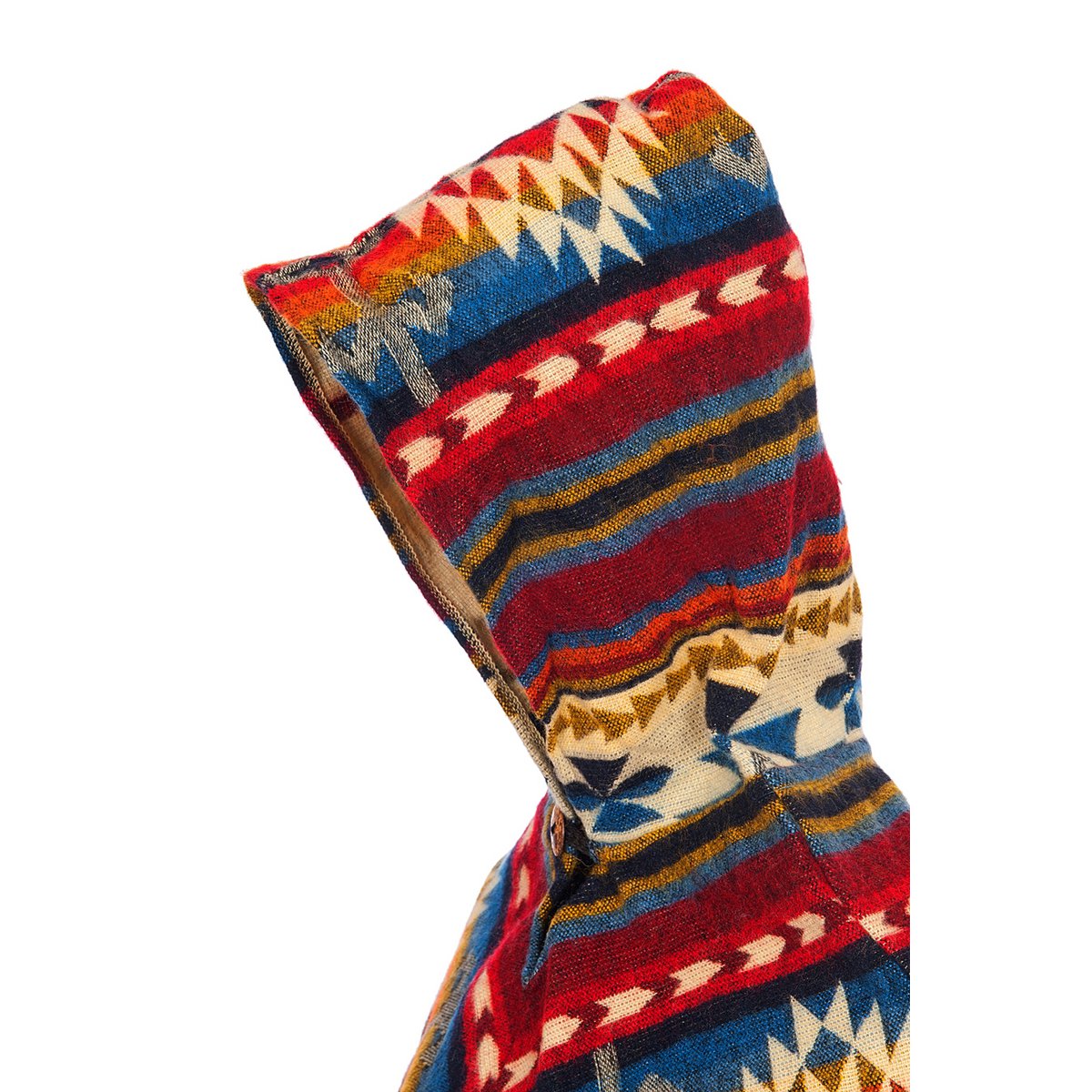 Poncho Triangle Red