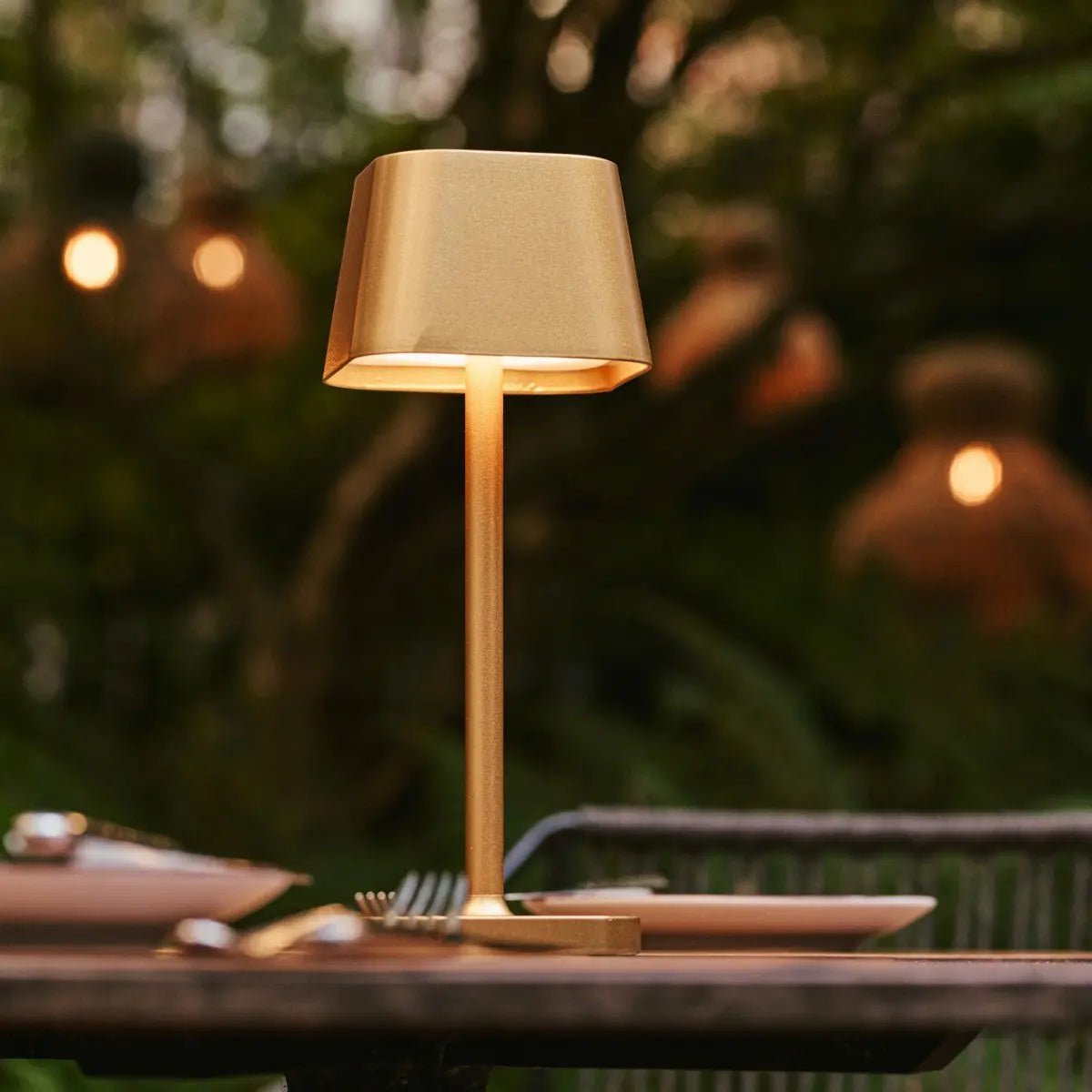 Ava Gold Rechargeable Table Lamp
