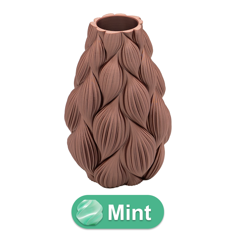 Lamina 3D-vas – 3D-printad vas – Slitstark PLA – Lämplig för konstgjorda blommor