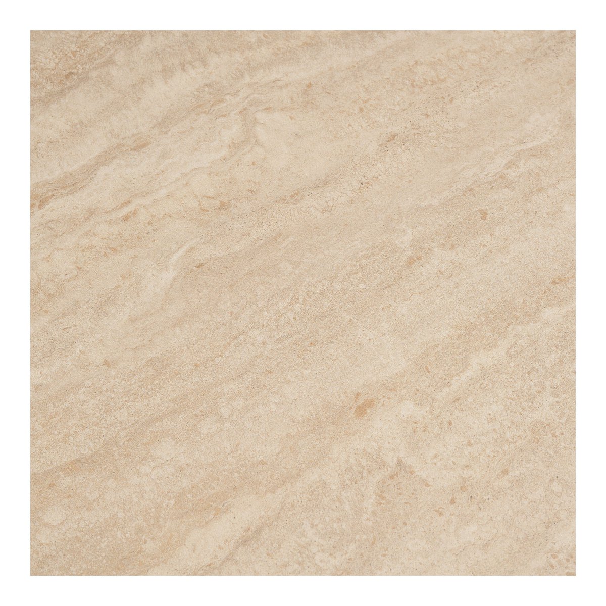 Annecy Coffee table, ceramic table top/steel, travertine/sand, ø70x41 cm