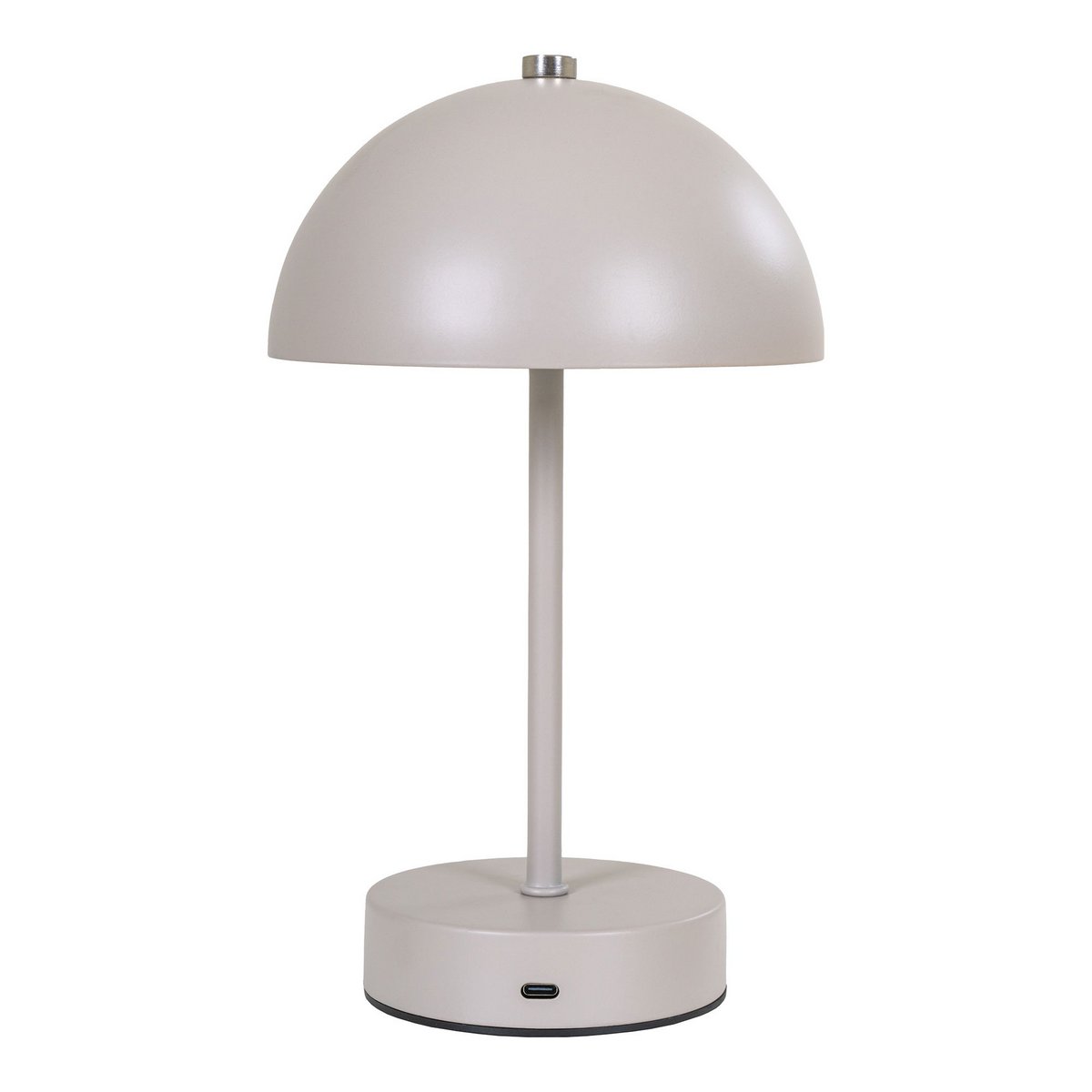 Holt LED bordslampa – Sand, Metall, Uppladdningsbar