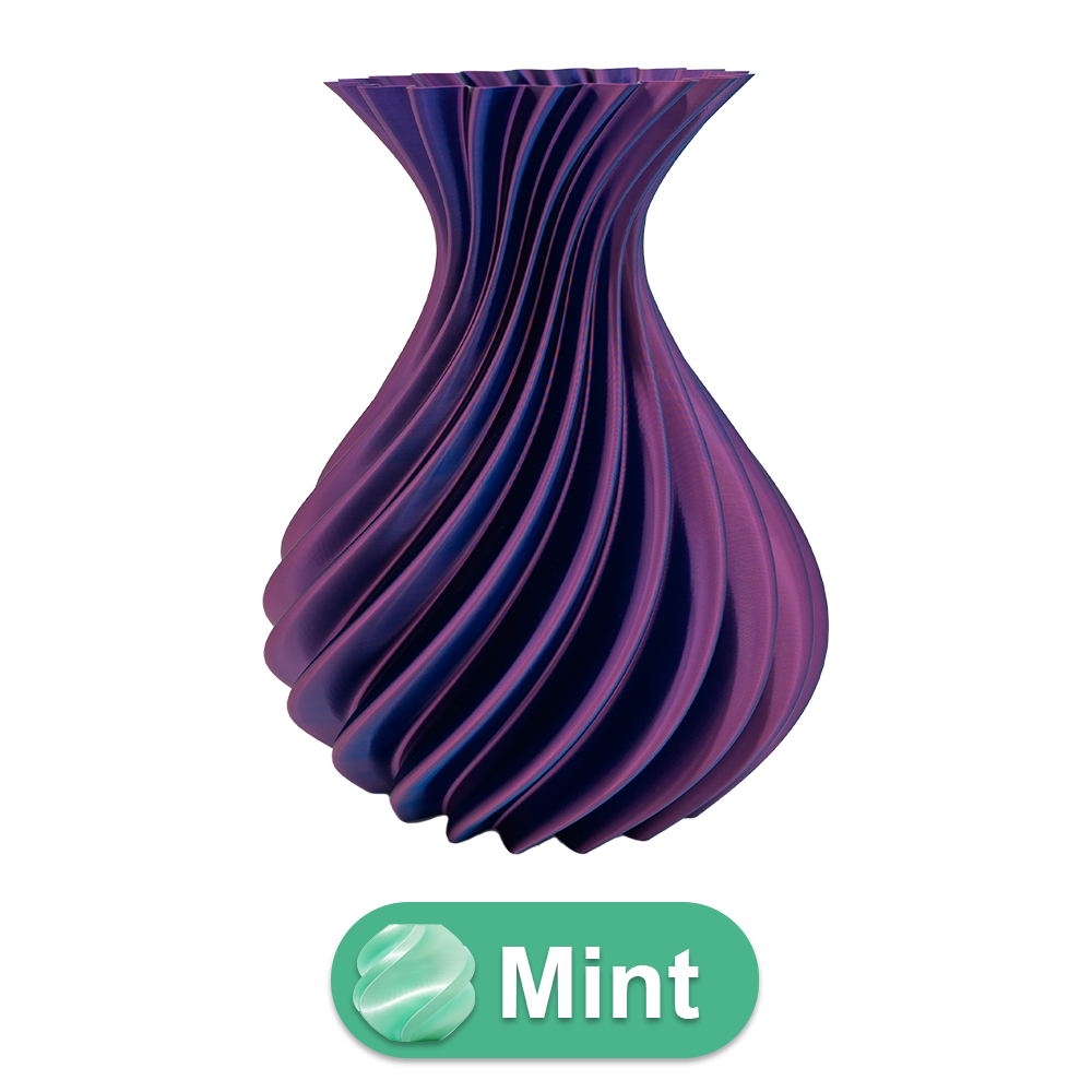 Veluro 3D vase - 3D printed vase - Sustainable PLA - Suitable for artificial flowers