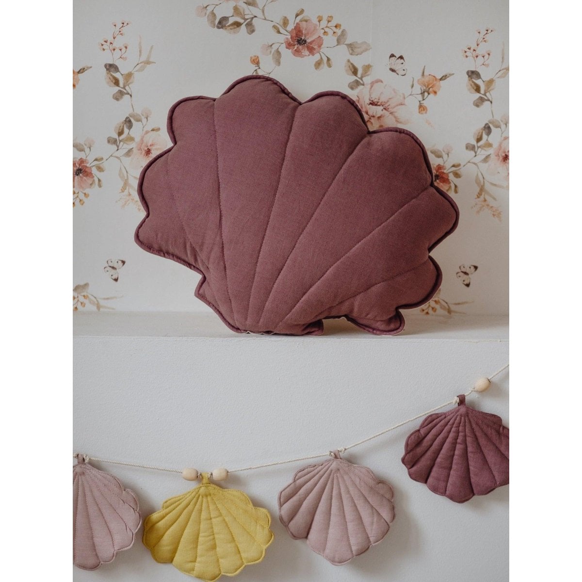 “Marsala” Linen Shell Pillow