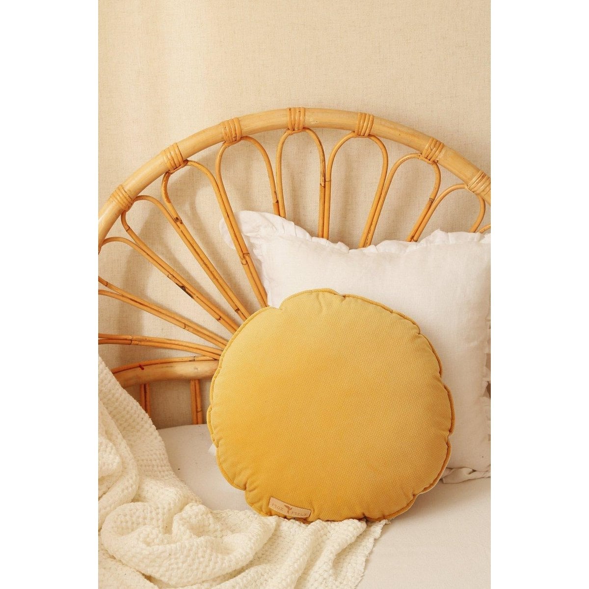“Marina Boulevard Walk” Moon Pillow FOLLOW THE MOON